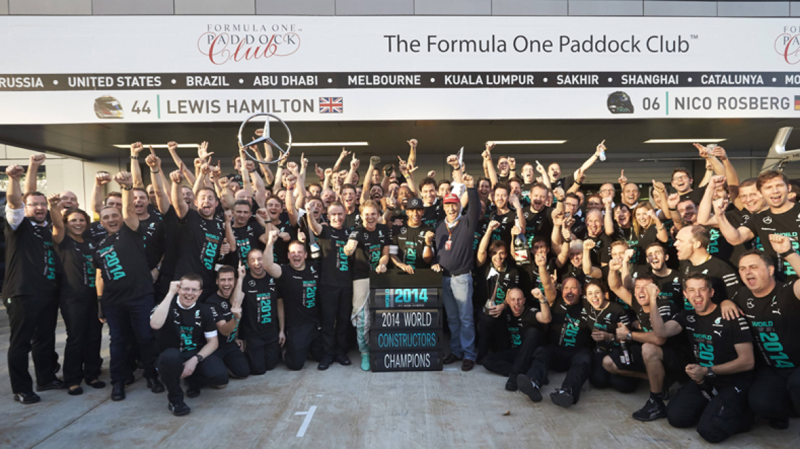 GP Ρωσίας: Νίκη Χάμιλτον, πρωτάθλημα Mercedes!